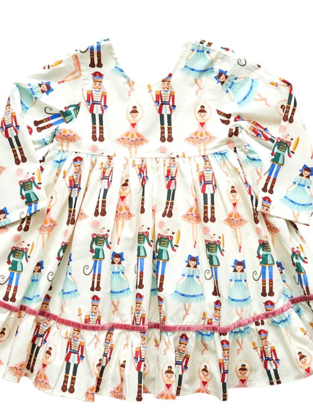Pink Chicken Nutcracker Christmas Dress